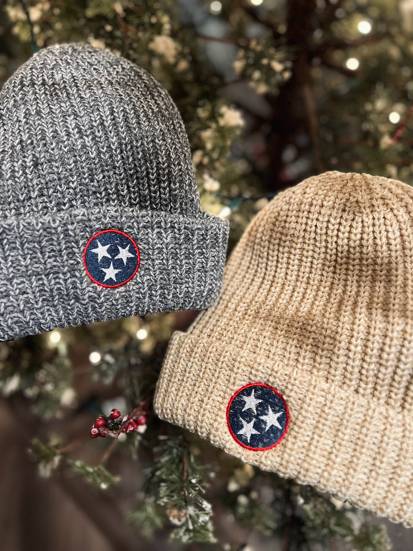 TN Star Chunky Knit Beanie