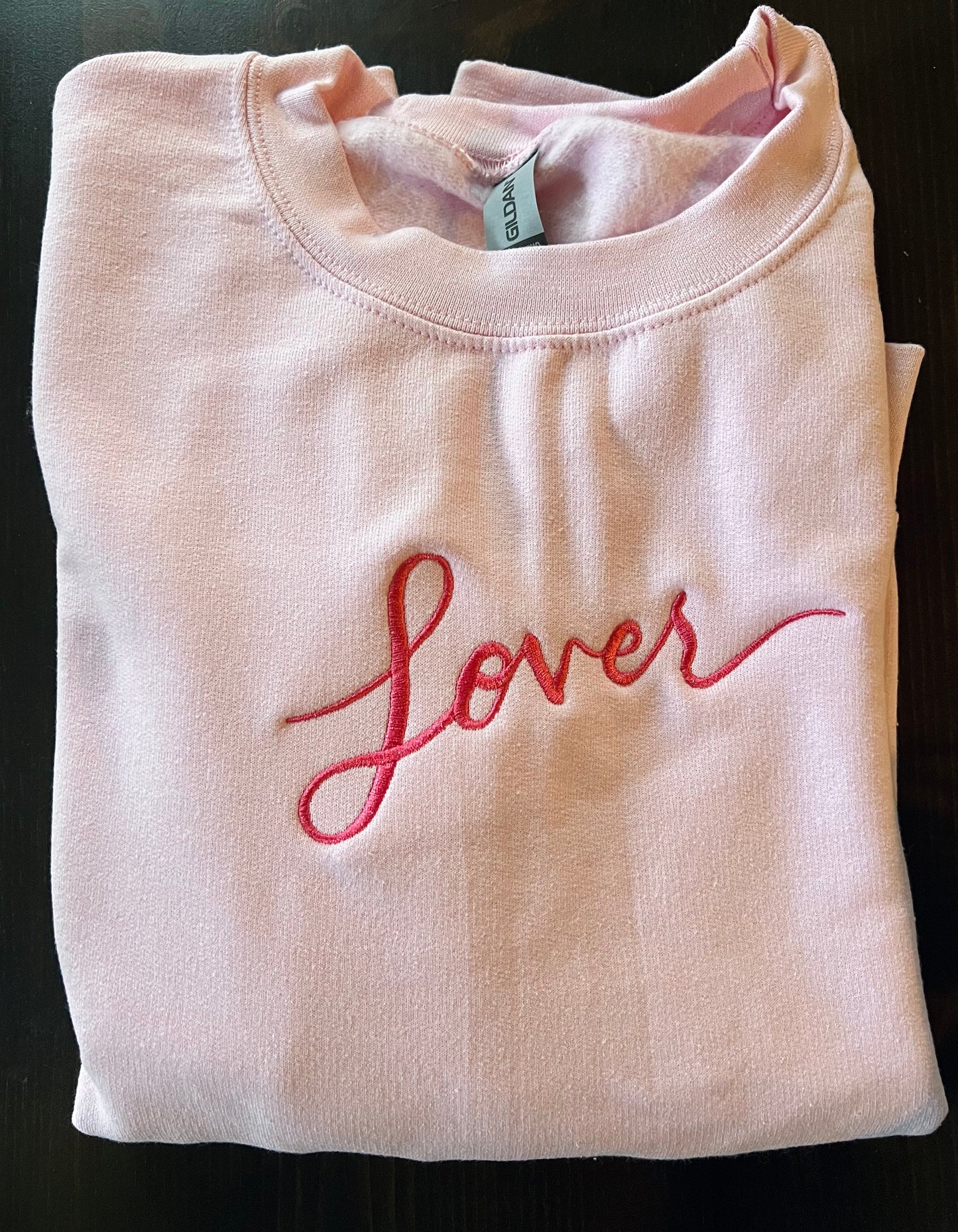 Lover Embroidered Crewneck