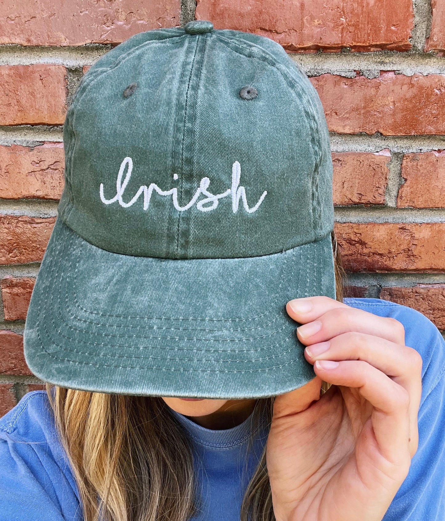 Embroidered Irish Ball Cap