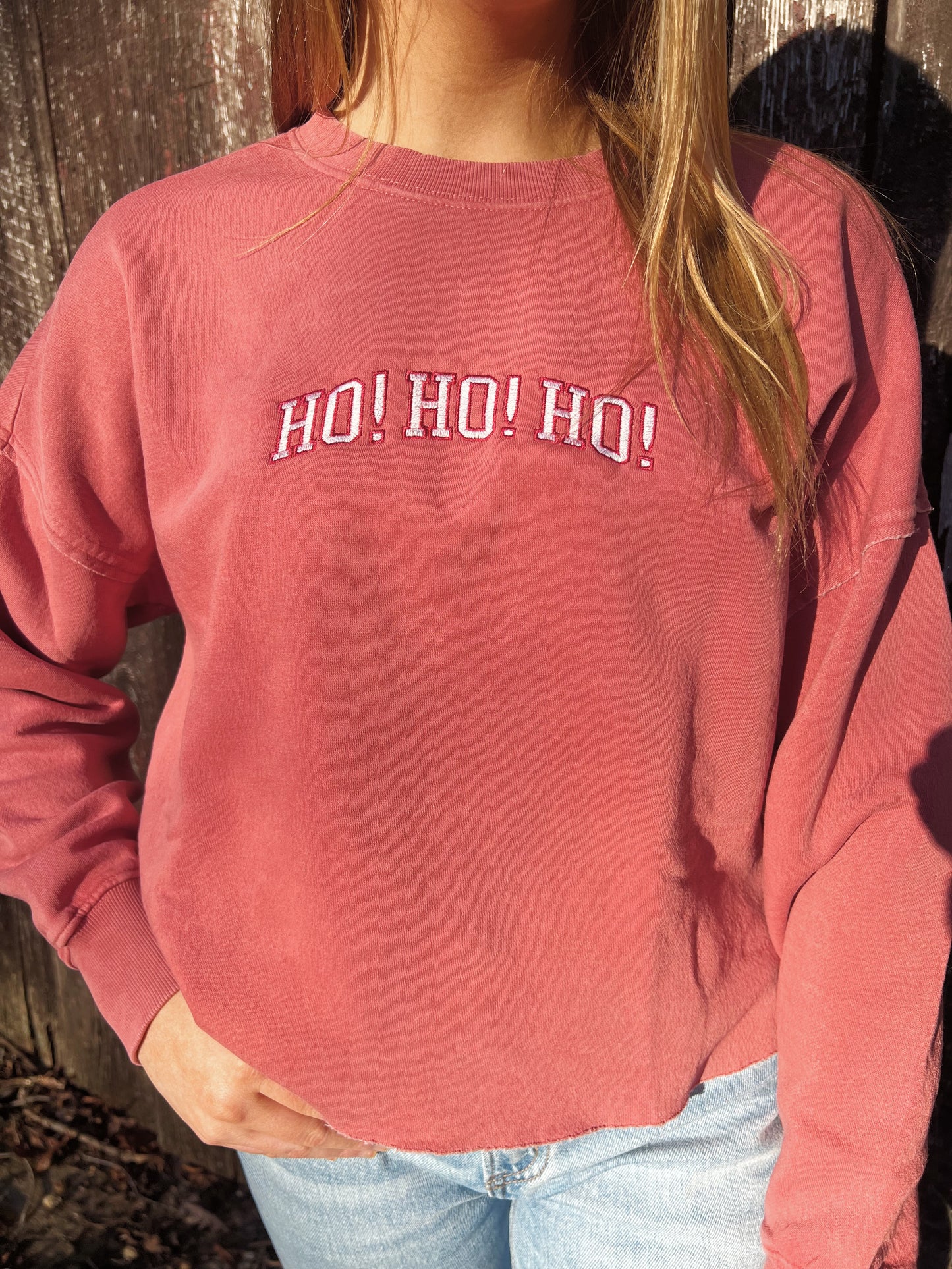 Ho! Ho! Ho! Boxy Crewneck