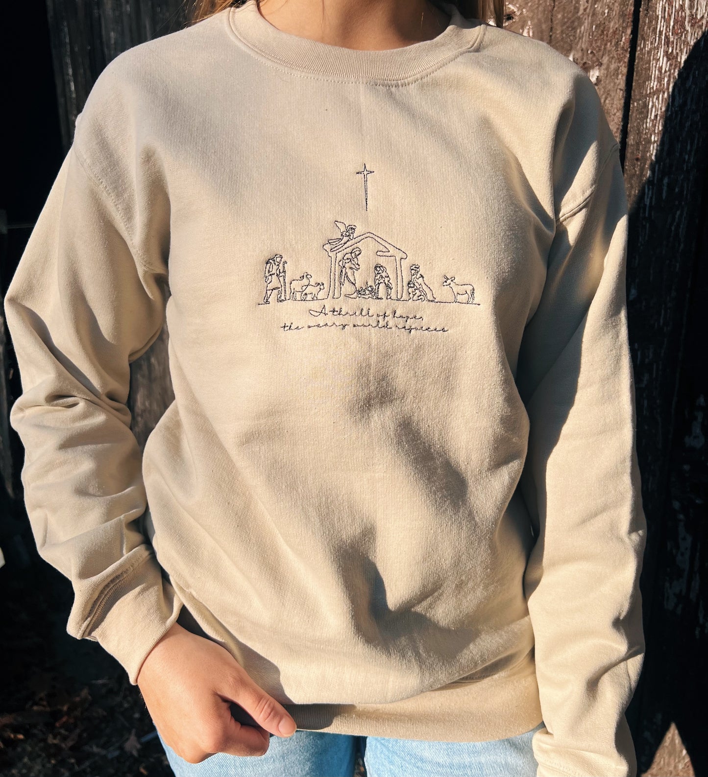 A Thrill of Hope Crewneck