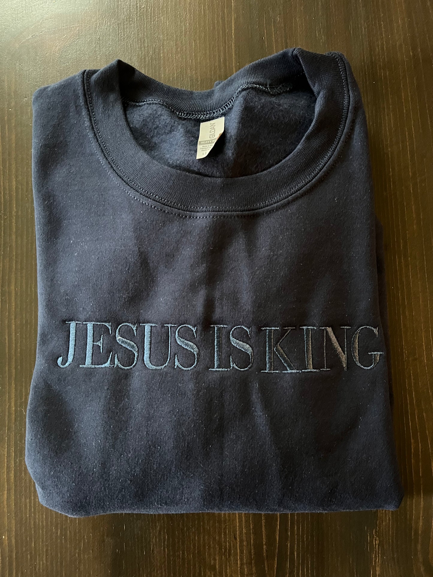 Jesus is King Crewneck